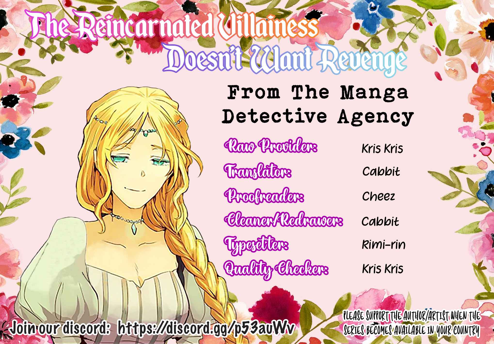 The Reincarnated Villainess Doesn't Want Revenge Chapter 12 22